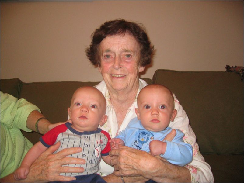 Auntie Anne with Sebastian & Owen